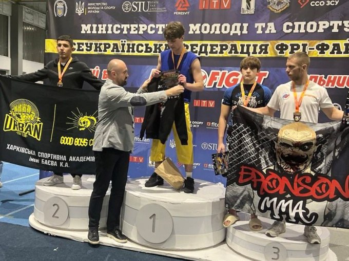 Спортсмени Харківщини здобули нагороди на чемпіонаті та всеукраїнських змаганнях з фрі-файту